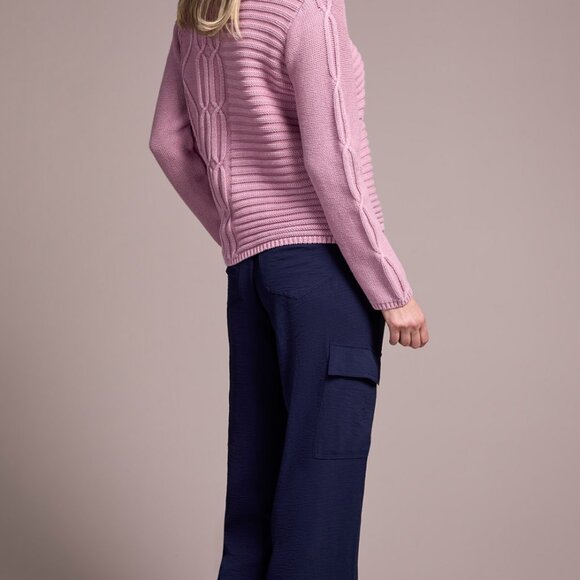 Tribal Cable Sweater - Picture 4 of 4